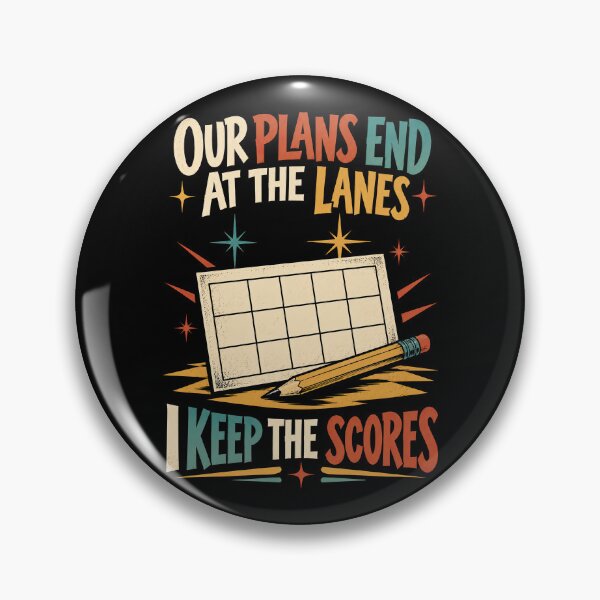 Item preview, Bowling Score Keeper Matching Crew Role designed and sold by Katalice Design.