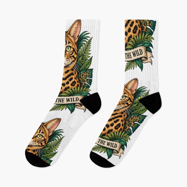 Item preview, Spotted In The Wild Bengal Cat designed and sold by Old's Cool Cat Studio.