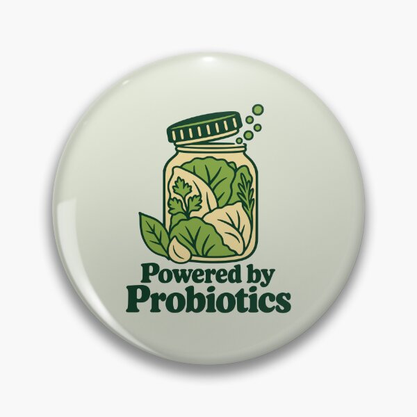 Item preview, Powered By Probiotics - Gut Health & Fermenting Era designed and sold by MavtM.