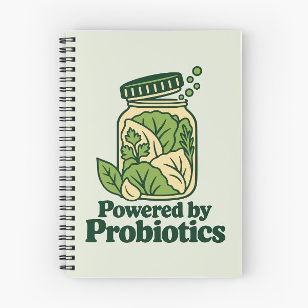 Item preview, Powered By Probiotics - Gut Health & Fermenting Era designed and sold by MavtM.