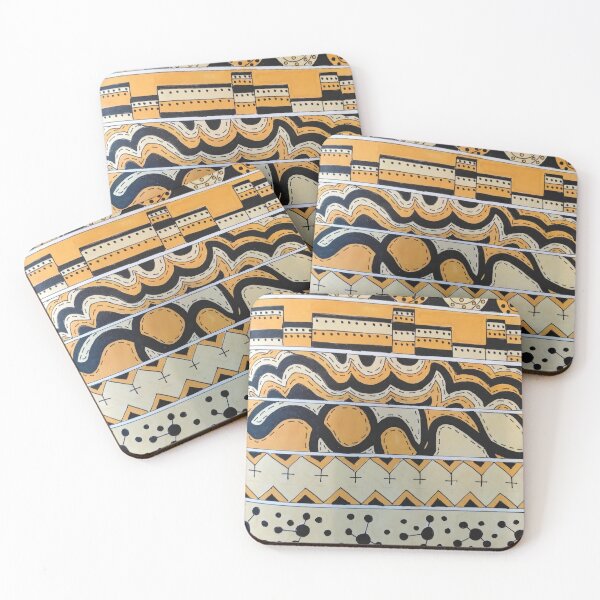 Item preview, Abstract stripes designed and sold by Any Bright Ideas.