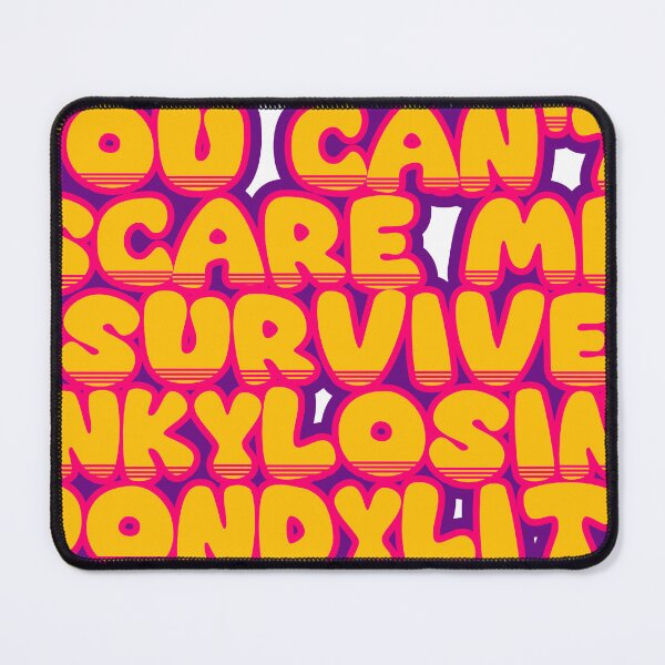 Item preview, You Can't Scare Me, I Survived Ankylosing Spondylitis – Funny Survivor Saying designed and sold by TheIconSmith.