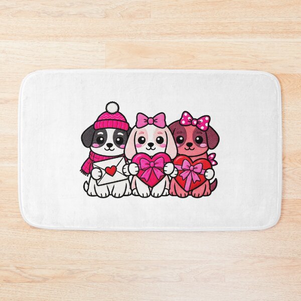 Item preview, Valentine Cavalier King Charles Spaniel Cute Hearts designed and sold by ArtDesignTp.