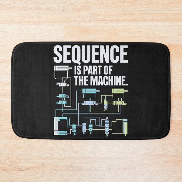 Item preview, Pneumatic Sequence Control Industrial Automation Design designed and sold by Amr Darwish Graphic designer.