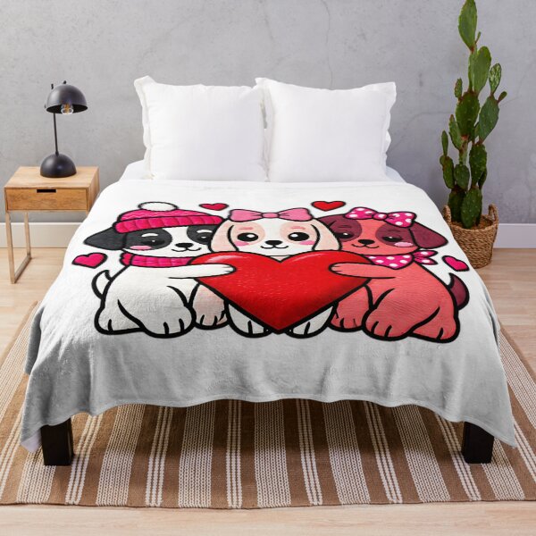 Item preview, Cavalier King Charles Spaniel Valentine Love Hearts designed and sold by ArtDesignTp.