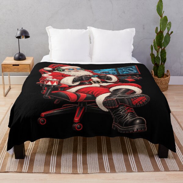 Item preview, Racing Chair Santa Claus Christmas Esports Gaming Desk Art designed and sold by adiencarteras.