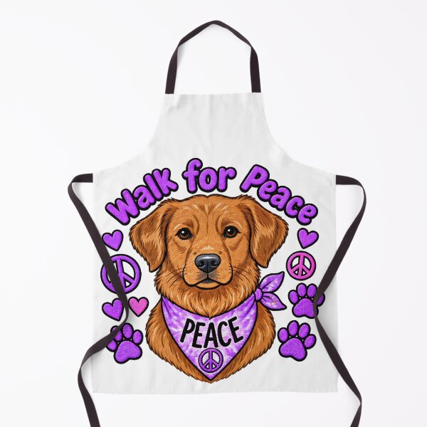 Item preview, Walk For Peace Hope Love World Peace Dog Walk Quote designed and sold by ArtDesignTp.