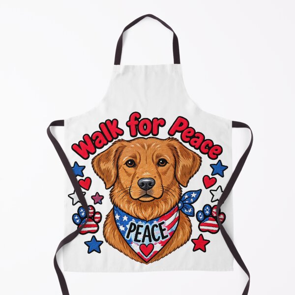 Item preview, Walk For Peace Peace Love Hope Peaceful Dog Walk designed and sold by ArtDesignTp.