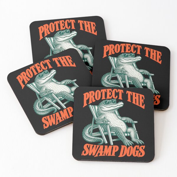 Item preview, Alligator Conservation Humor with Swamp Dogs designed and sold by elderberry.