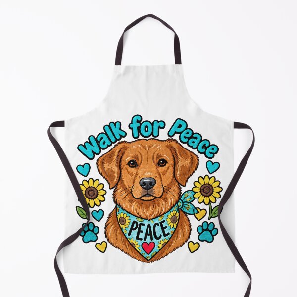 Item preview, Walk For Peace World Peace Love Hope Dog Walking designed and sold by ArtDesignTp.
