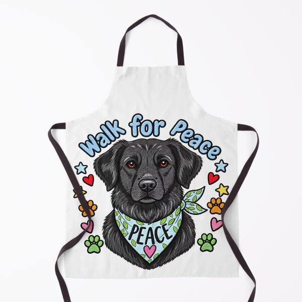 Item preview, Walk For Peace Peaceful Dog Walk World Peace Quote designed and sold by ArtDesignTp.