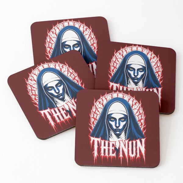 Item preview, Unholy Demonic Nun Gothic Horror Face	 designed and sold by jocelynholmes.
