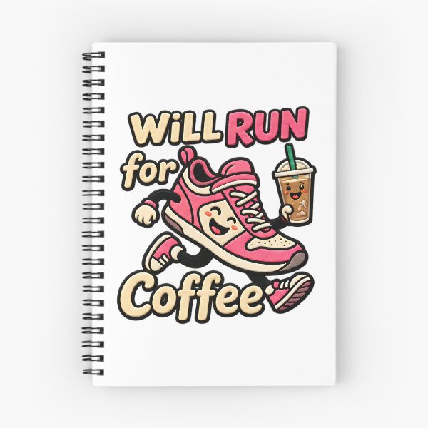 Item preview, Will Run For Coffee Funny Runner Iced Coffee Lover designed and sold by ArtDesignTp.