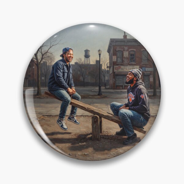 Item preview, Jalen Brunson Karl-Anthony Towns American Realism Art designed and sold by Home Decor Art.