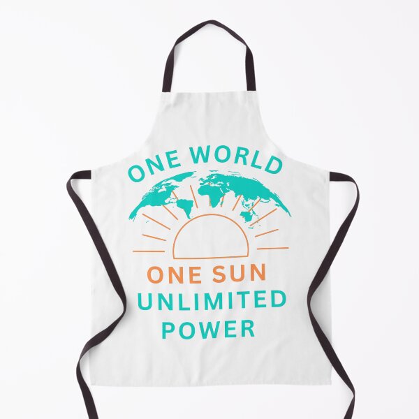Item preview, One World, One Sun, Unlimited Powered designed and sold by FiberatWorkTechs.