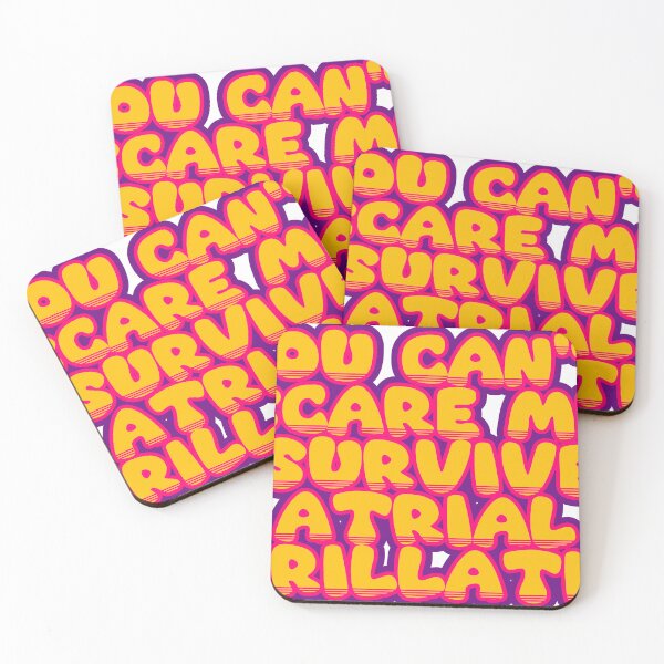 Item preview, You Can't Scare Me, I Survived Atrial Fibrillation – Funny Survivor Saying designed and sold by TheIconSmith.