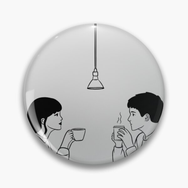 Item preview, Cozy Coffee Date Couple Line Art Aesthetic Phone Case designed and sold by NextGenCases.