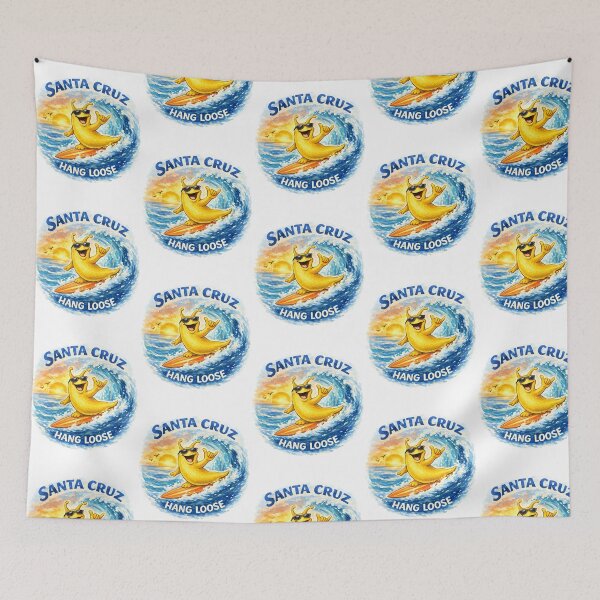 Item preview, Santa Cruz California Surfing Banana Slug designed and sold by dalary-coyle.