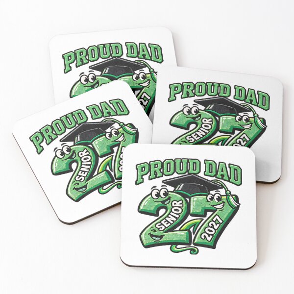 Item preview, Proud Dad of A 2027 Senior Father Graduation Pride designed and sold by ArtDesignTp.