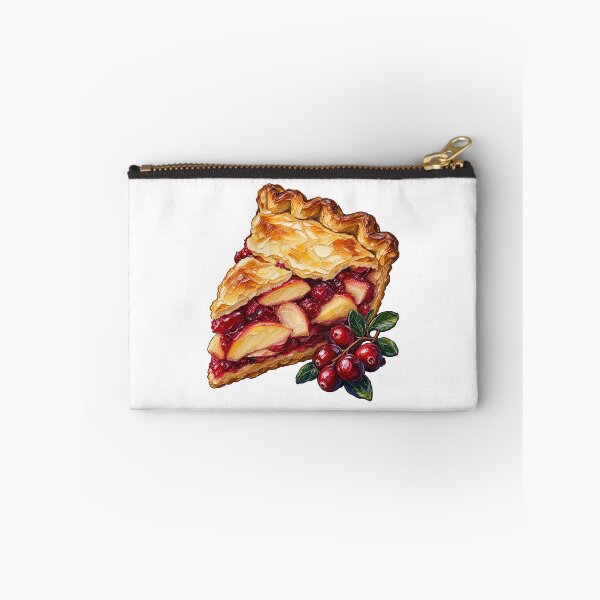 Item preview, Cranberry Apple Pie Impasto Autumn Baker Art designed and sold by TeNovaStudio.