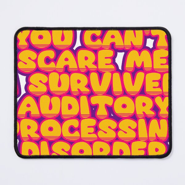 Item preview, You Can't Scare Me, I Survived Auditory Processing Disorder – Funny Survivor Saying designed and sold by TheIconSmith.