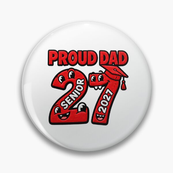Item preview, Proud Dad of A 2027 Senior Class of 2027 Graduation designed and sold by ArtDesignTp.