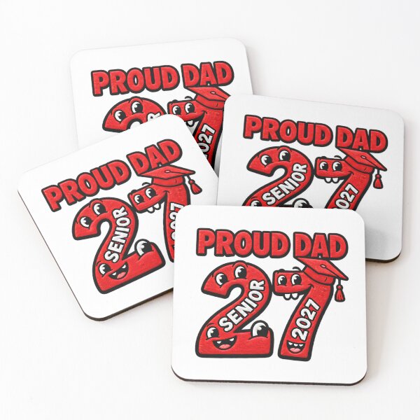 Item preview, Proud Dad of A 2027 Senior Class of 2027 Graduation designed and sold by ArtDesignTp.