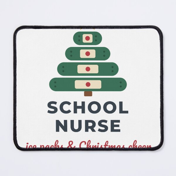 Item preview, School Nurse Christmas - Ice Packs and Christmas Cheer designed and sold by AutomationDataCamp LLC.