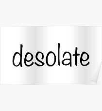 desolate Poster