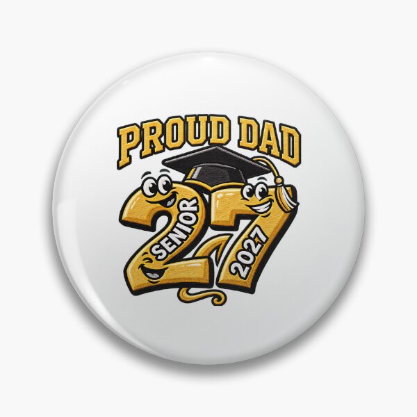 Item preview, Proud Dad of A 2027 Senior Graduation Father designed and sold by ArtDesignTp.