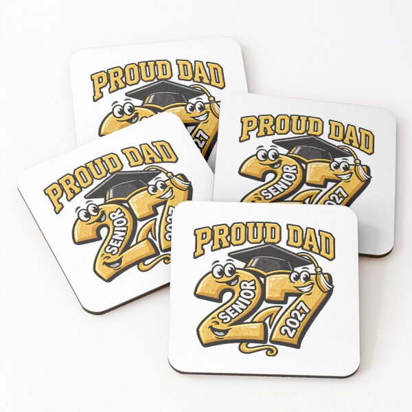 Item preview, Proud Dad of A 2027 Senior Graduation Father designed and sold by ArtDesignTp.