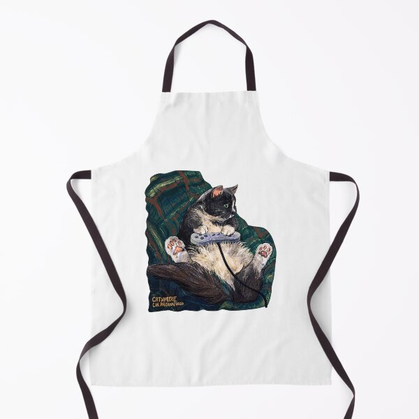 Item preview, Gamer Cat Design Featuring Cool Cat with Gaming Gear for Gamers and Cat Lovers designed and sold by GoldCracka.
