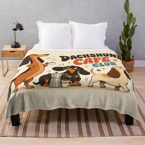 Item preview, Dogs love coffee at Dachshund Caf designed and sold by anytka.