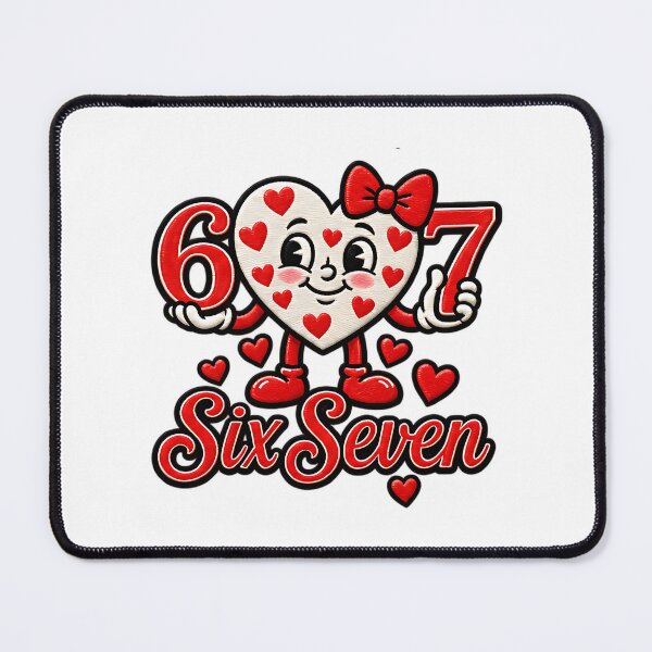Item preview, Funny Six Seven 67 Meme Valentine For Kids designed and sold by ArtDesignTp.