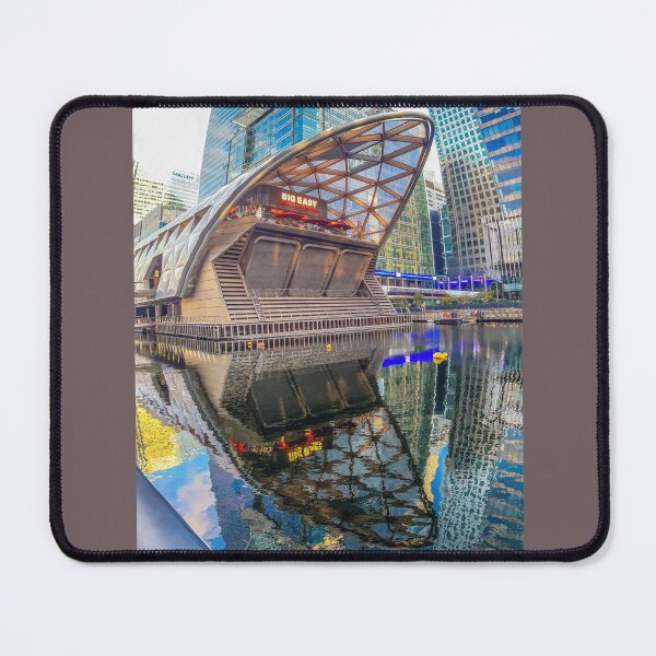 Item preview, External view of the Elizabeth line Station, at Canary Wharf,  designed and sold by JohnGaffen.