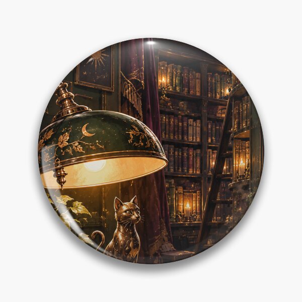 Item preview, After Hours Library – Cozy Dark Academia Reading Nook designed and sold by Mastiv.