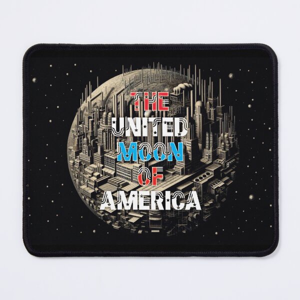 Item preview, The United Moon of America designed and sold by Rich La Bonté.