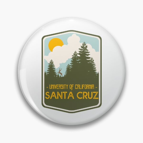 Artikelvorschau, UCSC Santa Cruz Wald mit Hirschen (gelb) entworfen und verkauft von emon-idees.