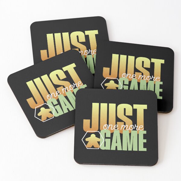 Item preview, Just One More Board Game Orange designed and sold by TackyTime.