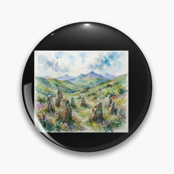 Item preview, Castlerigg Stone Circle at Solstice designed and sold by fejesrussh.