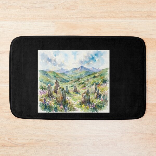 Item preview, Castlerigg Stone Circle at Solstice designed and sold by fejesrussh.