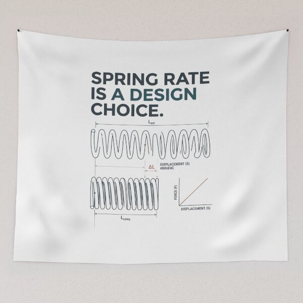 Item preview, Spring Rate Mechanical Design Engineering designed and sold by Amr Darwish Graphic designer.
