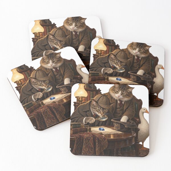 Item preview, The Blue Carbuncle Cat Detective Mystery designed and sold by Ocelot-T.