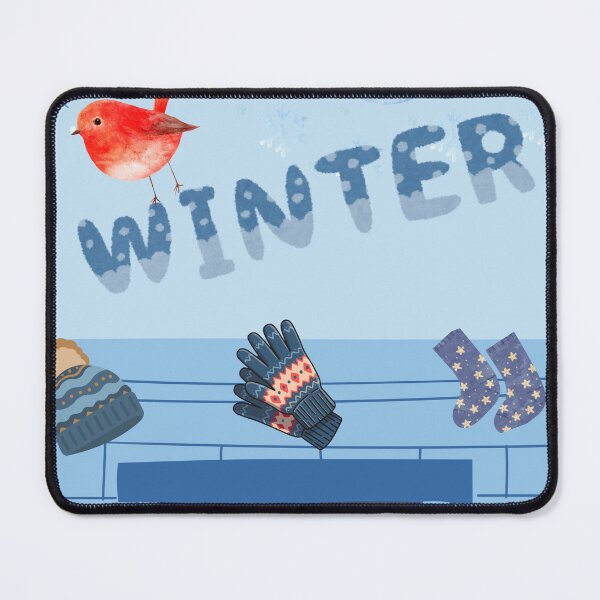 Item preview, Winter Blue Aesthetic – Cozy Winter Essentials designed and sold by Mona Artistry.