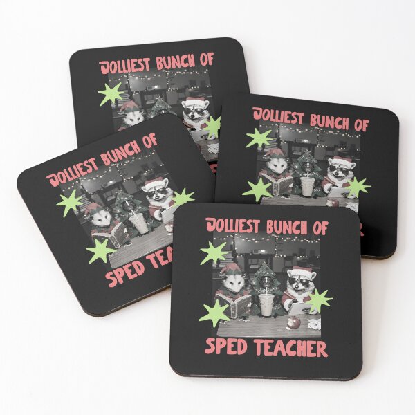 Item preview, Jolliest Bunch of Sped Teacher Holiday Animals designed and sold by RDGNR.