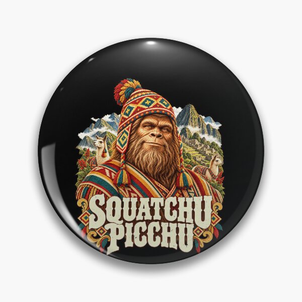Item preview, Squatchu Picchu Bigfoot Meets A Sasquatch Pun designed and sold by elderberry.
