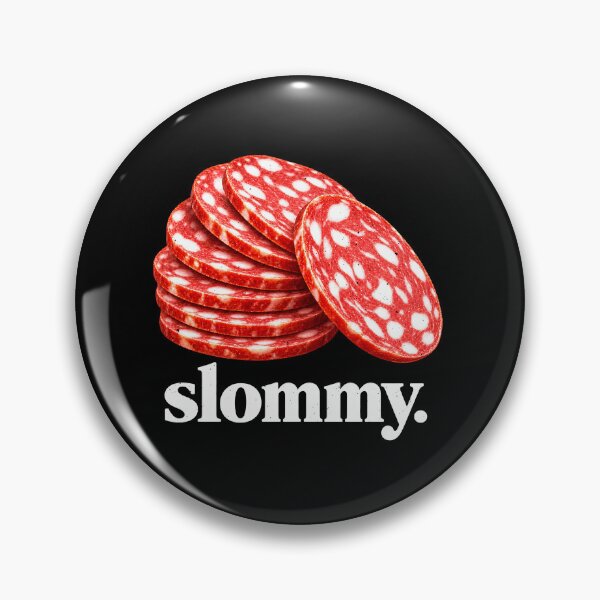 Item preview, Slommy Salami Meme About A Funny Deli Meat Joke designed and sold by elderberry.