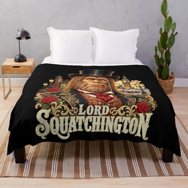 Item preview, Funny Bigfoot Aristocrat Lord Squatchington designed and sold by elderberry.