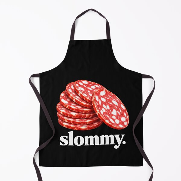 Artikelvorschau, Slommy-Salami-Meme über einen lustigen Witz über Wurstwaren entworfen und verkauft von elderberry.