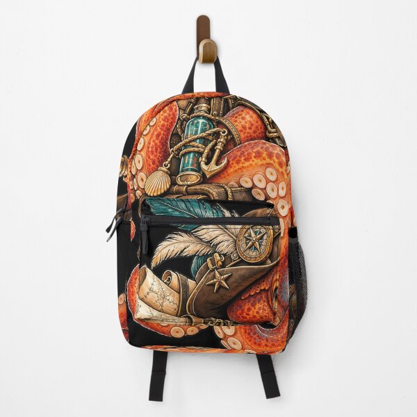 Item preview, The Curious Cartographer — Octopus Explorer designed and sold by ForeverPrintsOK.